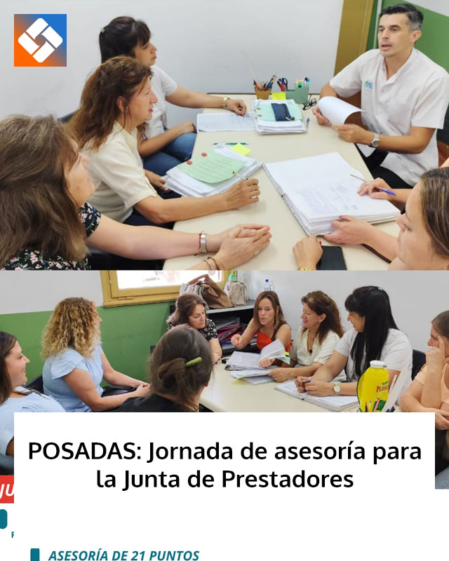 POSADAS: Jornada de asesoría para la Junta de Prestadores