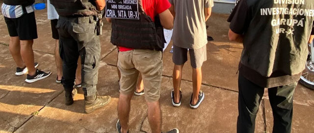 GARUPÁ: La Policía desarticuló una banda dedicada al robo de motocicletas