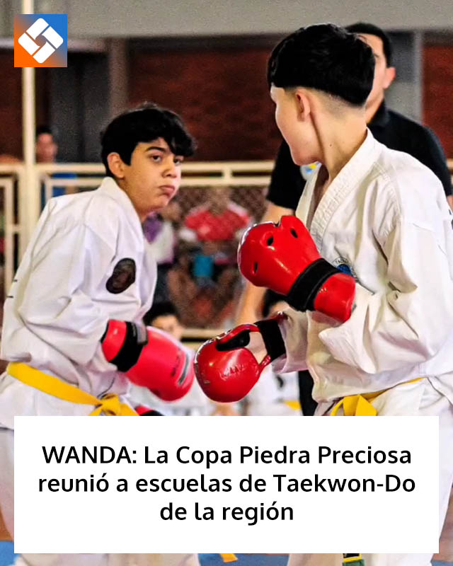 WANDA: La Copa Piedra Preciosa reunió a escuelas de Taekwon-Do de la región