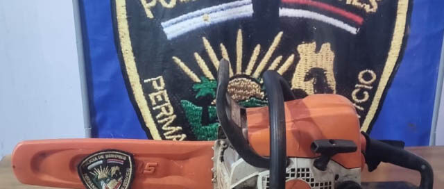 SAN PEDRO: Recuperan una motosierra robada tras una investigación policial