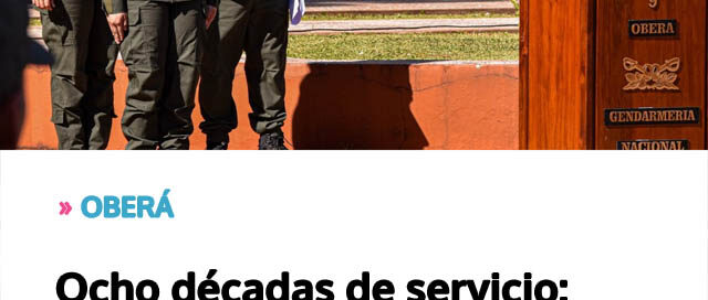 Ocho décadas de servicio: el Escuadrón 9 celebró su aniversario