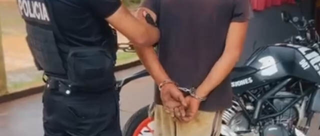 SAN PEDRO: Detienen a un hombre y secuestran objetos arrojados entre las malezas