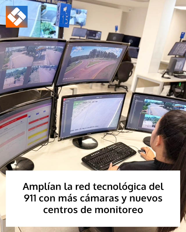 Amplían la red tecnológica del 911 con más cámaras y nuevos centros de monitoreo