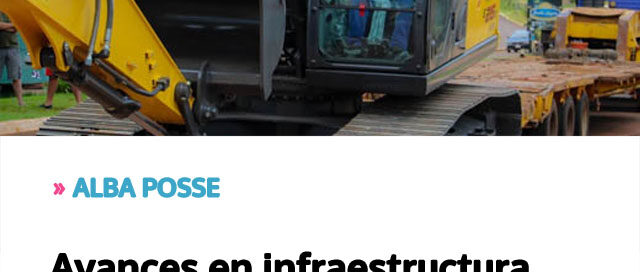 Avances en infraestructura y servicios fortalecen el desarrollo local