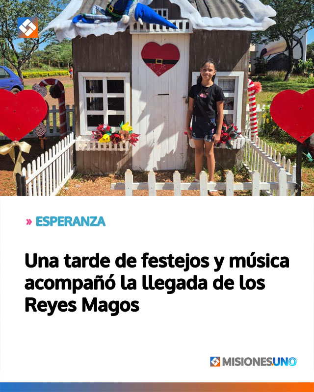 Una tarde de festejos y música acompañó la llegada de los Reyes Magos