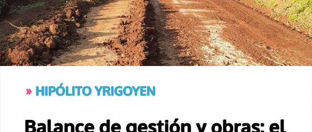 Balance de gestión y obras: el intendente Félix Valois López destacó avances y agradeció el acompañamiento de la comunidad