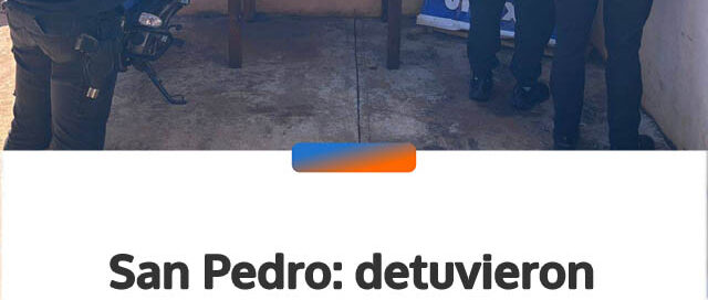 San Pedro: detuvieron al presunto autor de un homicidio tras una gresca en el barrio 29 de Junio
