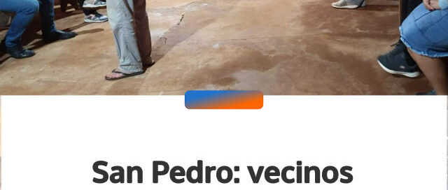 San Pedro: vecinos del barrio San Miguel conformaron su nueva comisión barrial